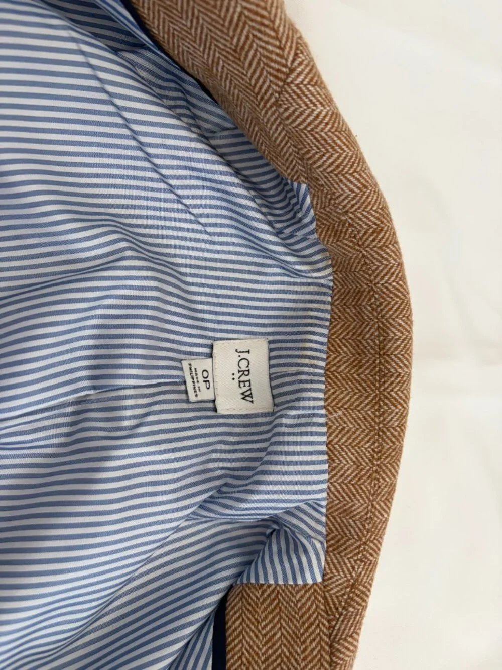 J Crew Camel Wool Blazer in Size 0